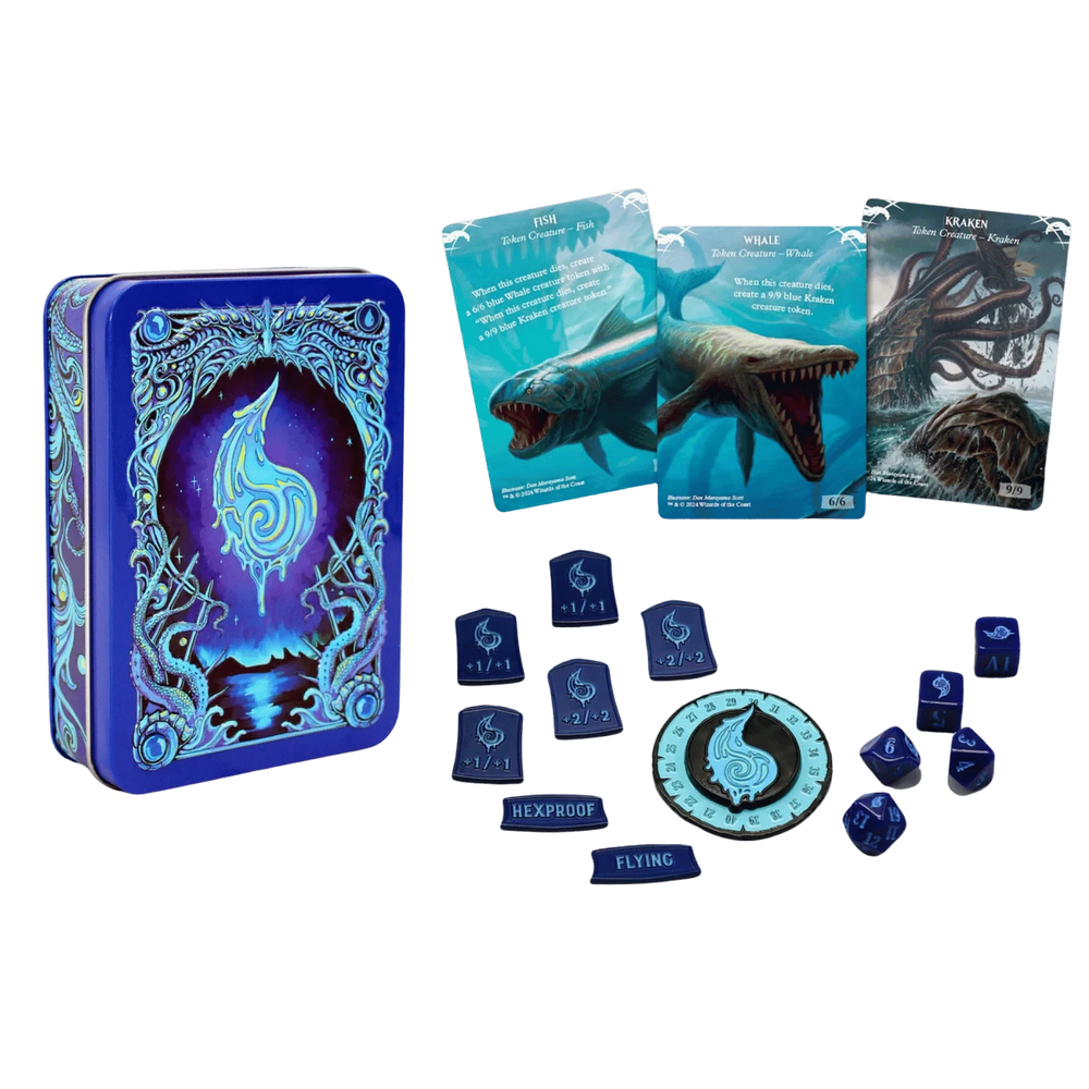 Magic: The Gathering - Blue Mana - Token Set