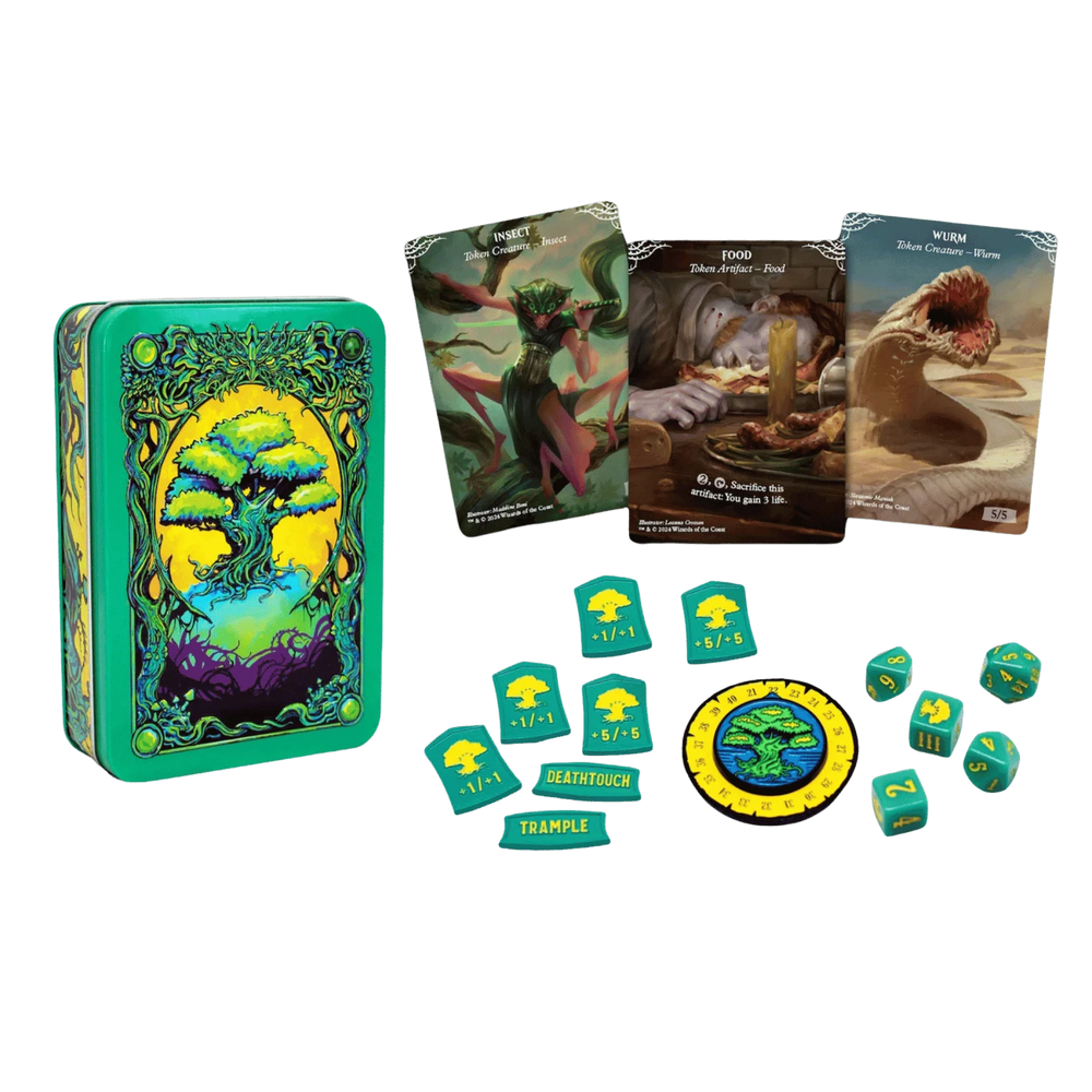 Magic: The Gathering - Green Mana - Token Set