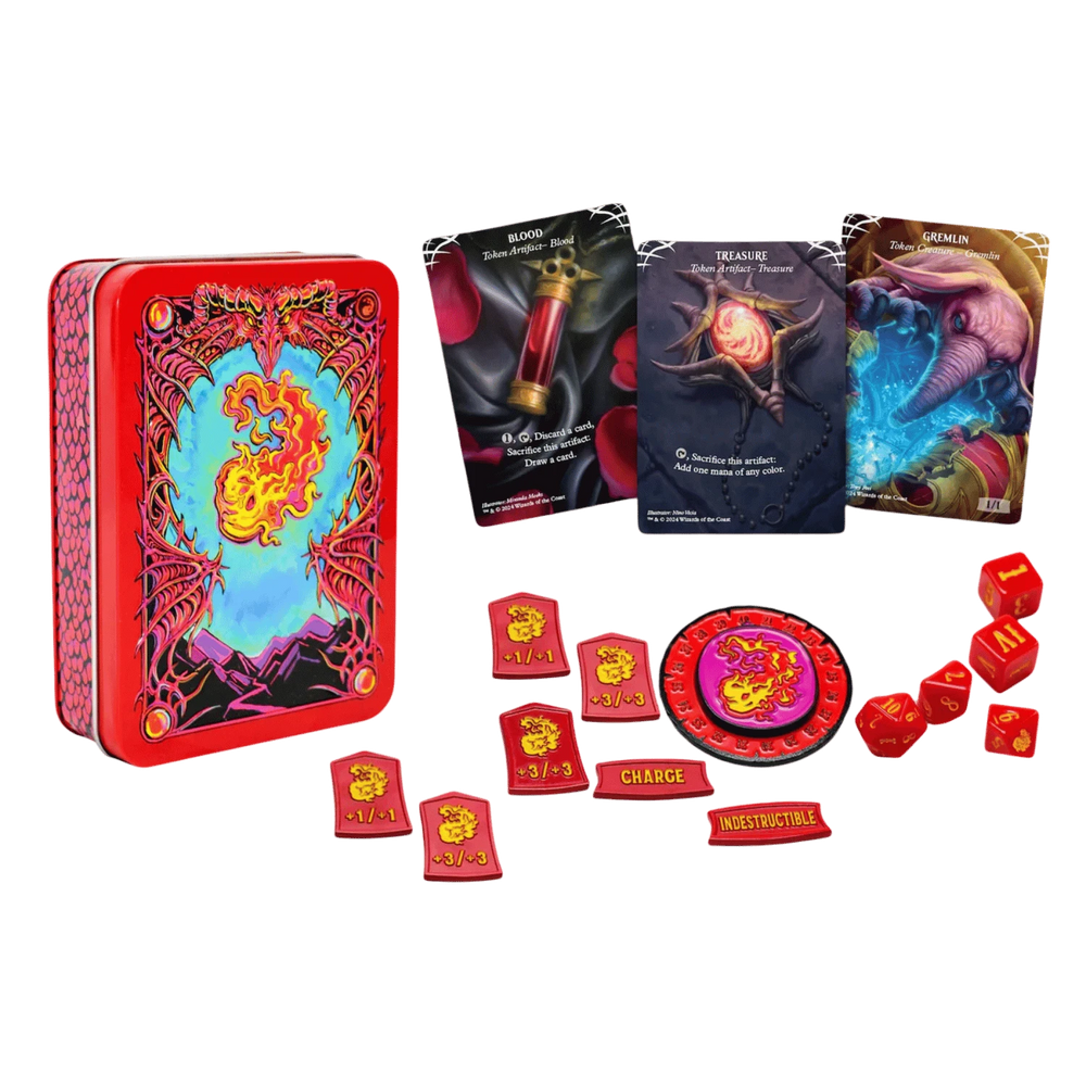 Magic: The Gathering - Red Mana - Token Set