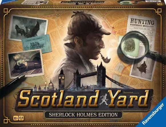 Board Game - Scotland Yard: Sherlock Holmes Edition - Game for kids 10 years up
