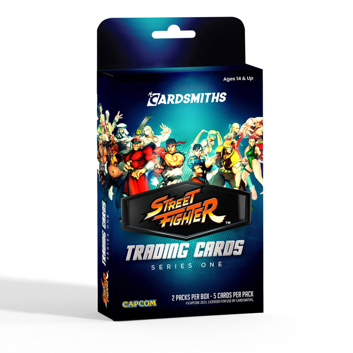 STREET FIGHTER SERIES 1 TRADING CARDS - 2-PACK COLLECTOR BOX
