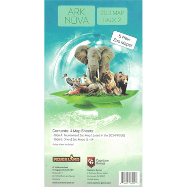 Ark Nova: Zoo - Map Pack 2
