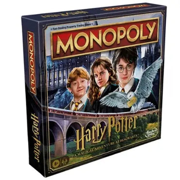 Monopoly Harry Potter Edition Board Game, Family Games for 2 to 6 Players, Ages 8+