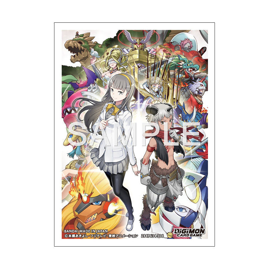 Digimon - Official Sleeves 2026 Set 3 - Inori Misono & Aegiomon (60)