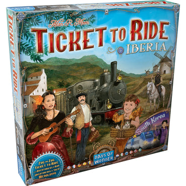 Ticket to Ride: Iberia & South Korea Board Game Expansion