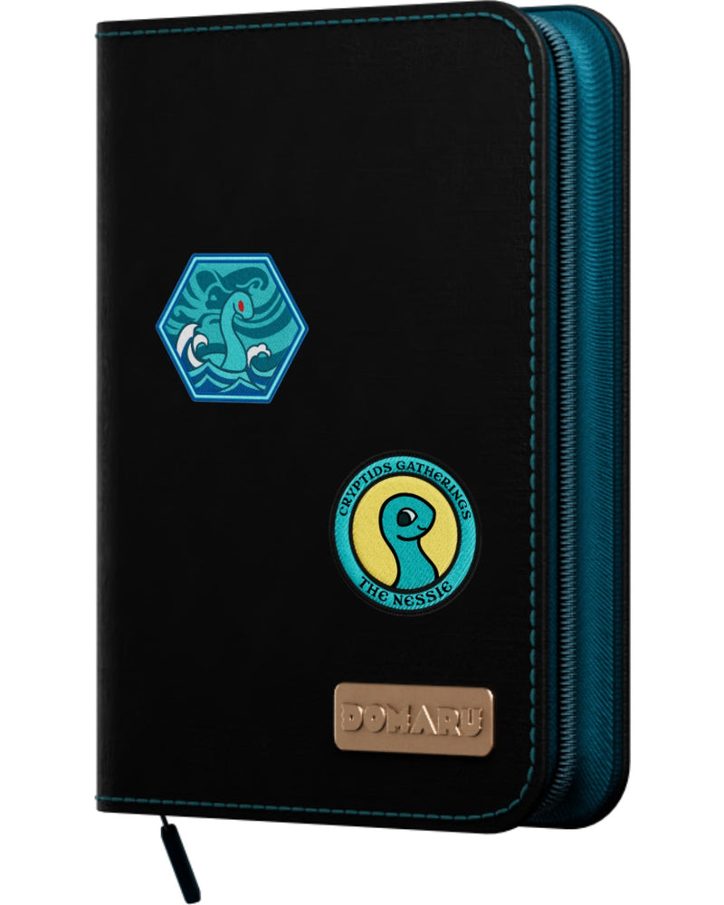 Gatherers' Tavern - Domaru Binder: 4-Pocket Cryptids Collection - Turquoise Loch