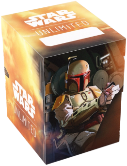 Gamegenic Deck Box: Star Wars Unlimited - Soft Crate - Boba Fett - Fett's Firespray