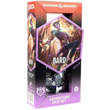 Sirius Dice: Dungeons & Dragons Adventure Dice Set - Bard - Blue (Refresh)