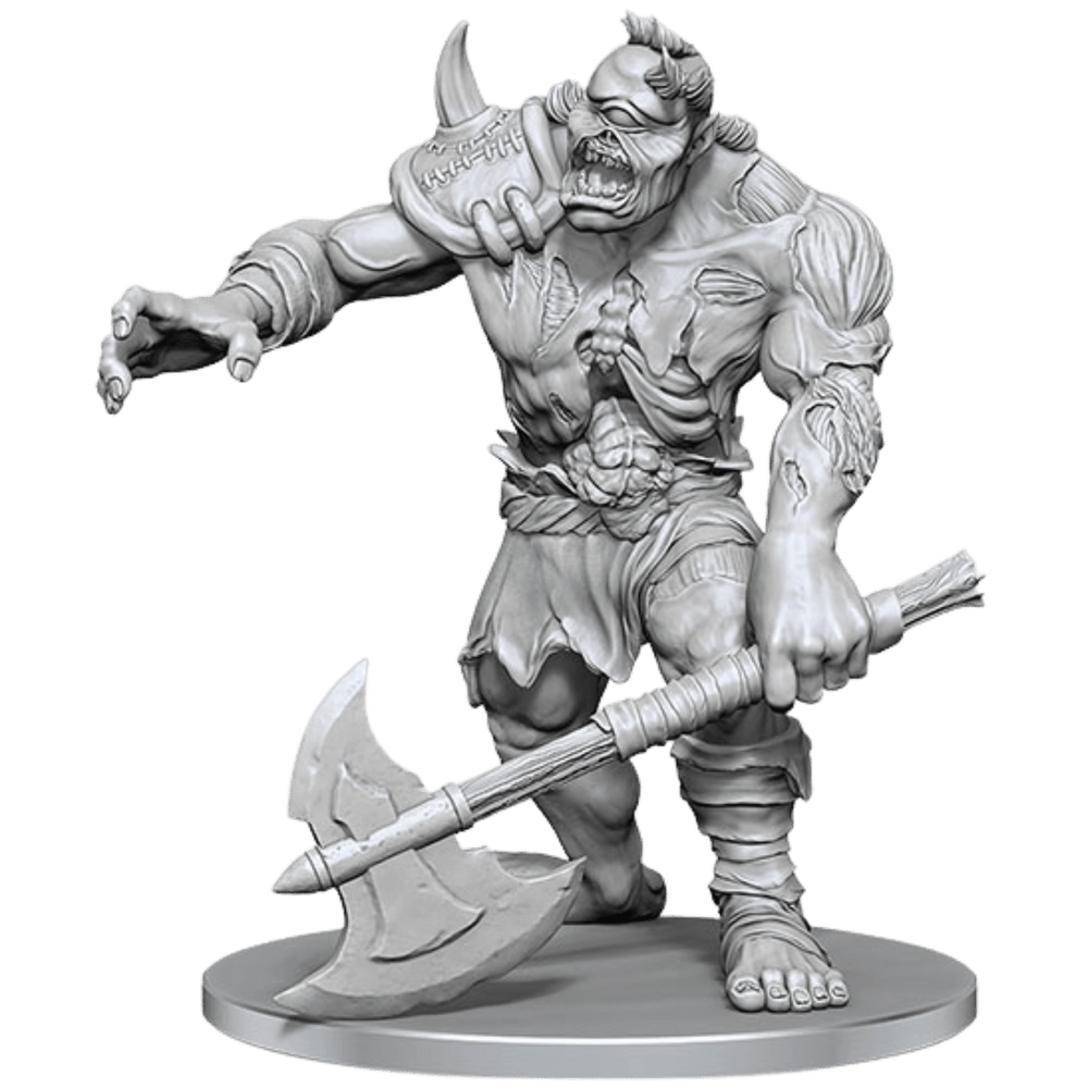 Pathfinder Battles Deep Cuts Miniatures: Dread Zombie Cyclops (Unpainted)