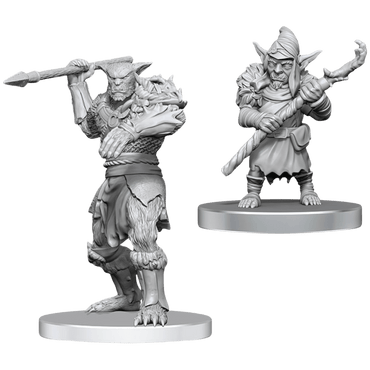 Dungeons & Dragons: Nolzur's Marvelous Miniatures - Bugbear Stalker & Goblin Hexer (Unpainted)