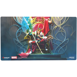 Magic: The Gathering Marvel Superheroes Prime Playmat - Loki Laufeyson - GameGenic Playmats