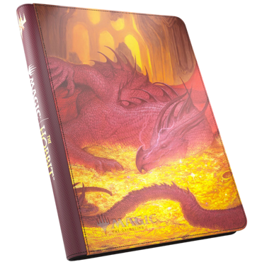 Gamegenic Zip-Up Album: MTG The Hobbit - Smaugs Mox Amber (18-Pocket)