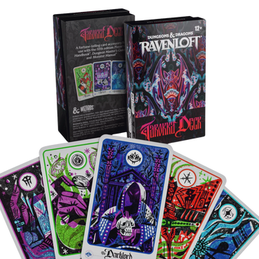 Dungeons & Dragon 5E RPG: Ravenloft - The Horrors Within - Tarokka Deck