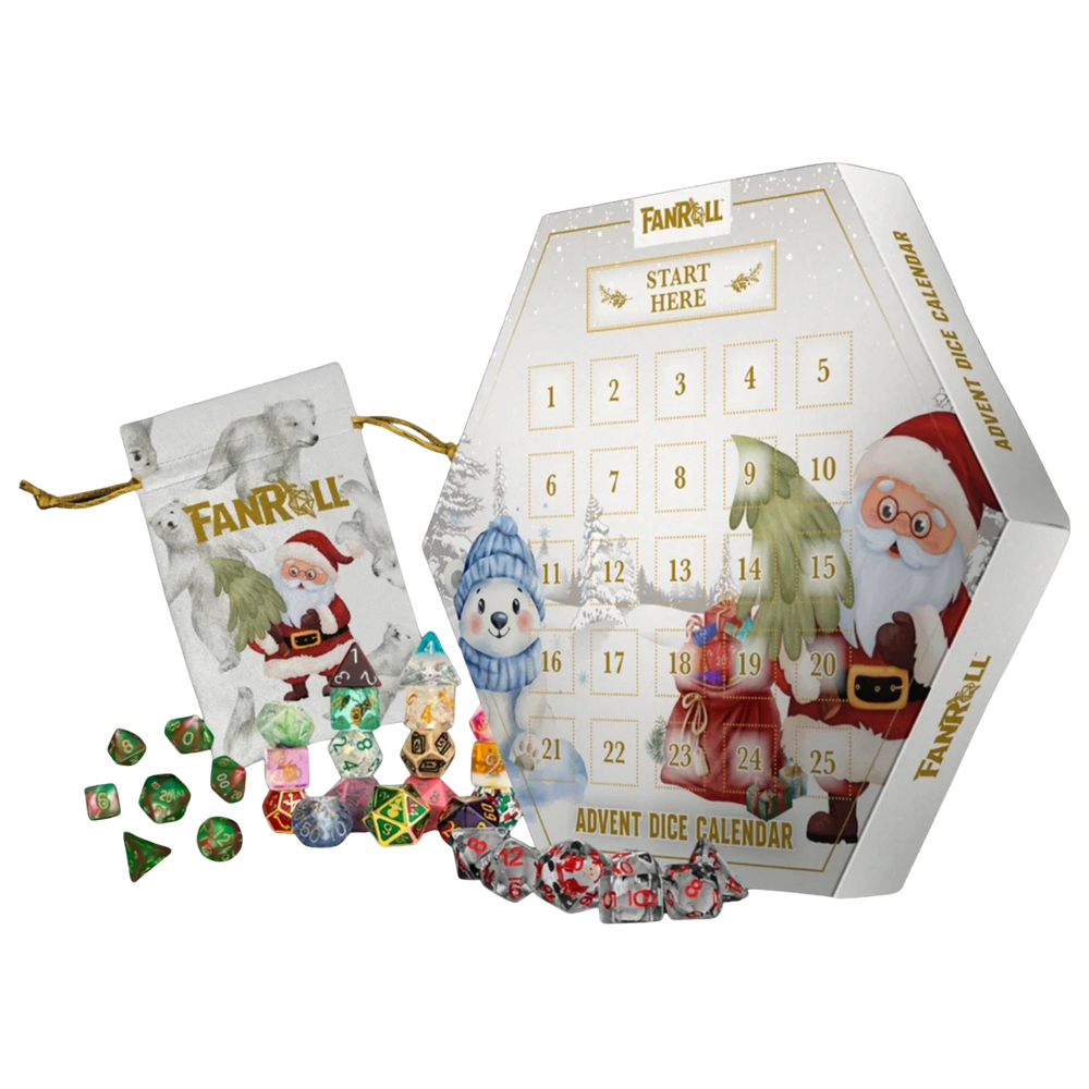 FanRoll: Holiday 2026 - Advent Dice Calendar