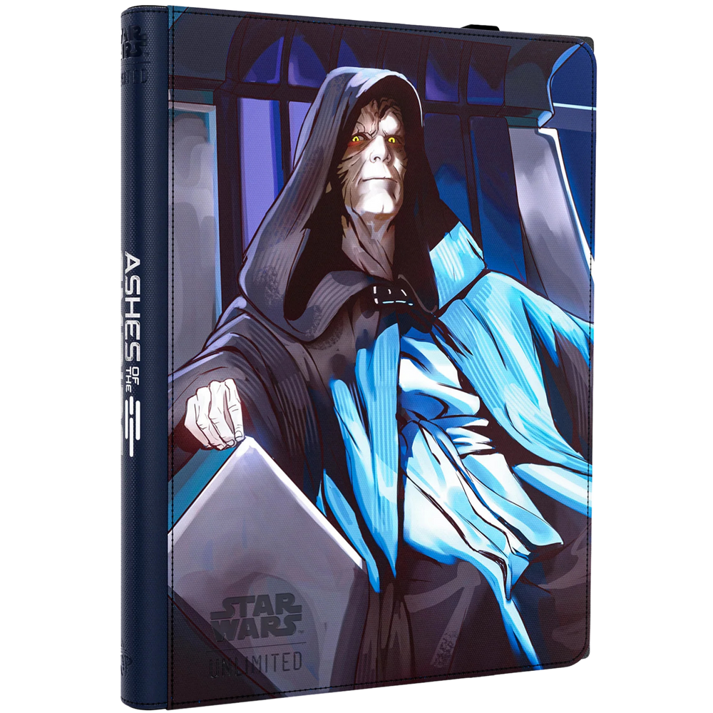 Gamegenic: Zip-Up Album - Star Wars Unlimited - Jedi Luke Skywalker & Emperor Palpatine (18-Pocket)