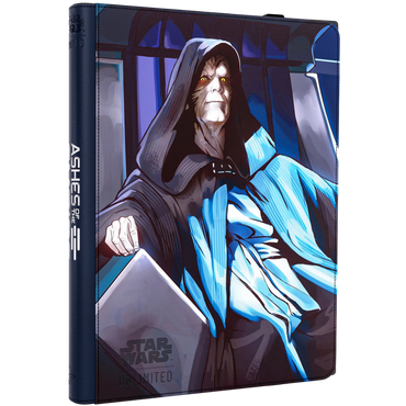 Gamegenic: Zip-Up Album - Star Wars Unlimited - Jedi Luke Skywalker & Emperor Palpatine (18-Pocket)