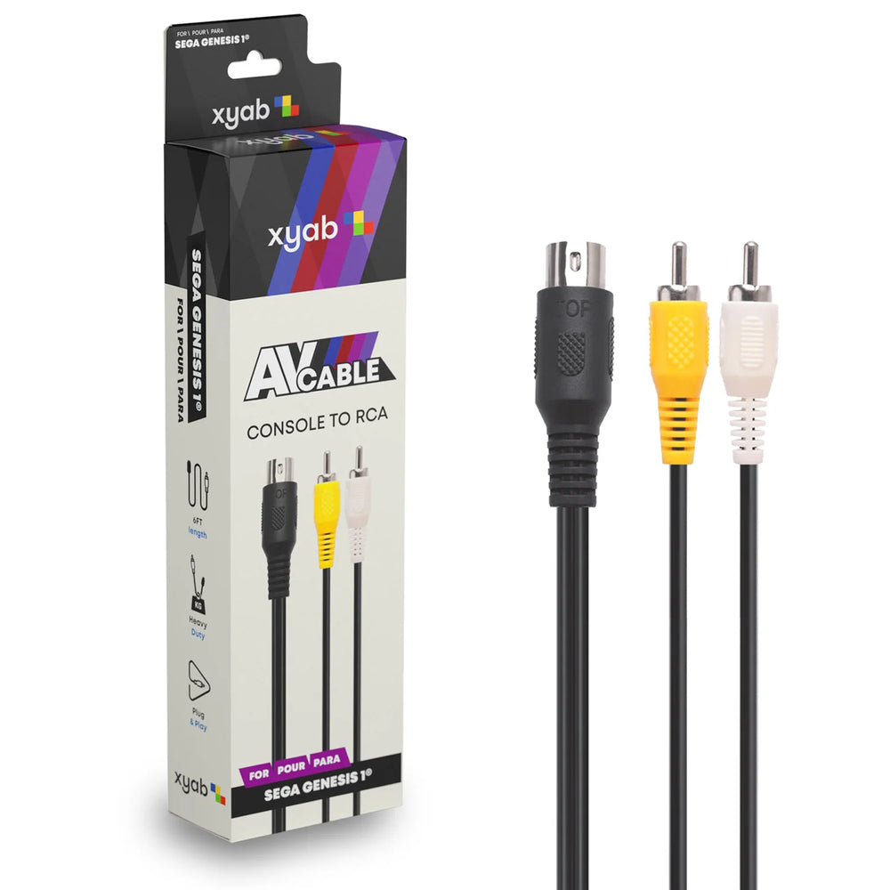 AV Composite Cable - Loose For Genesis® 1st Gen