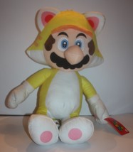2023 Good Stuff Nintendo Mario 3D World 24 inch Mario Yellow Cat Plushy