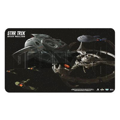 Star Trek Star Realms Game Board 24" x 14" USS DEFIANT Playmat