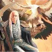 Secret Lair 2024 Julie Bell - Elves of Deep Shadow Standard Gaming Playmat for Magic: The Gathering - Ultra Pro Playmats