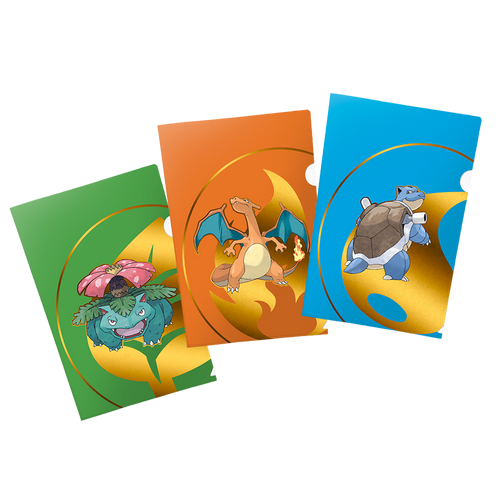 Pokemon TCG: Tournament Folios 3-Pack - Charizard, Blastoise, Venusaur