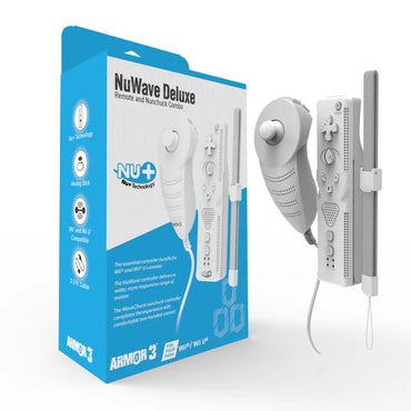 Armor3 Nuwave Deluxe" Nuwave and Wavechuck Combo for Nintendo Wii® - White