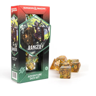 Dungeons & Dragons Adventure Dice - Ranger: Gold | Sirius Dice