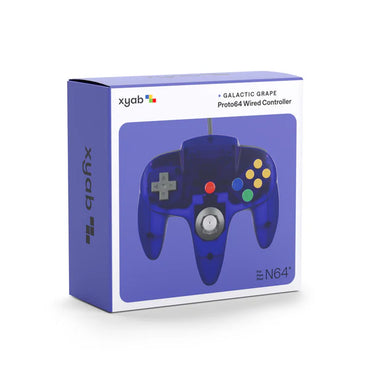 PROTO64 Wired Controller - Clear Purple