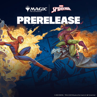 MTG Spiderman Prerelease 9-20-25, Saturday 12pm Sealed Deck Event (Copy)