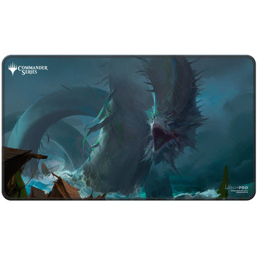 MTG Playmats - Commander Series: Aesi, Tyrant of Gyre Strait Black Stitched Edge Playmat