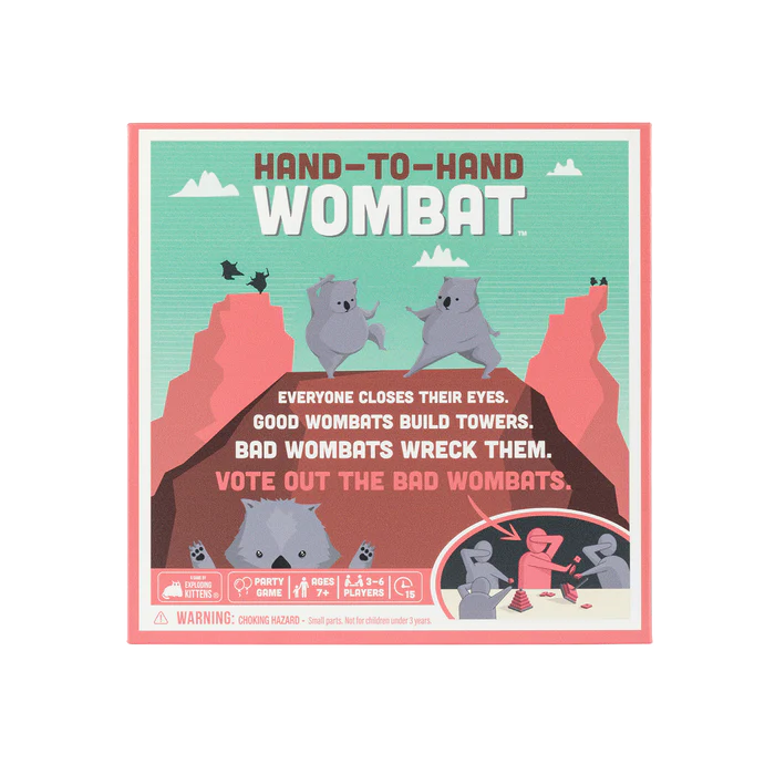 Hand to Hand Wombat Party Board Game