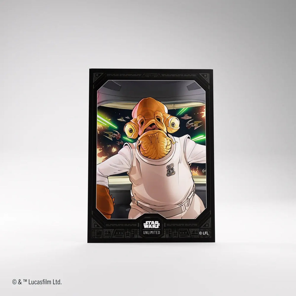 Gamegenic Sleeves: Star Wars Unlimited - Admiral Ackbar