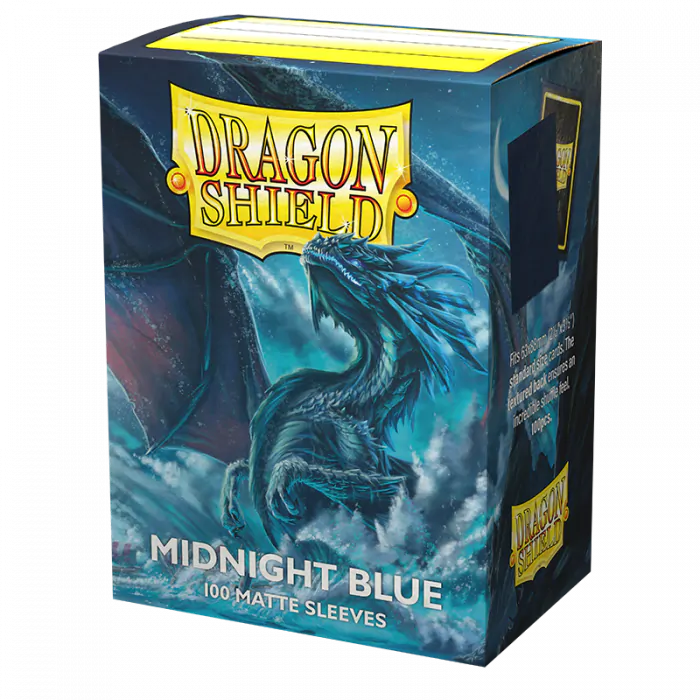 Dragon Shield Midnight Blue Matte 100 Count