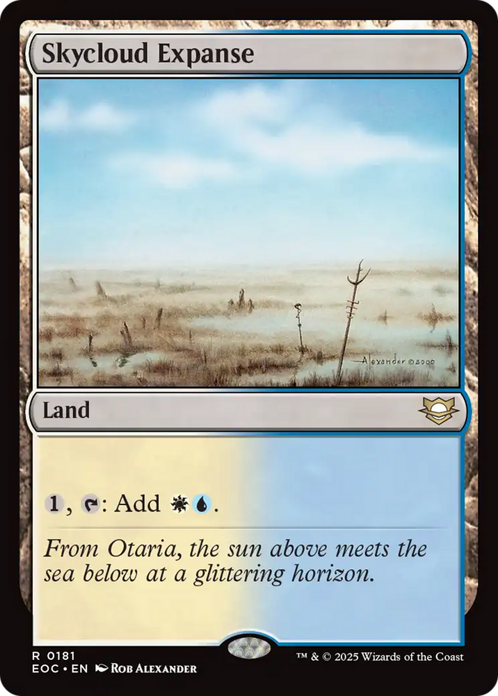 Skycloud Expanse [Edge of Eternities Commander]