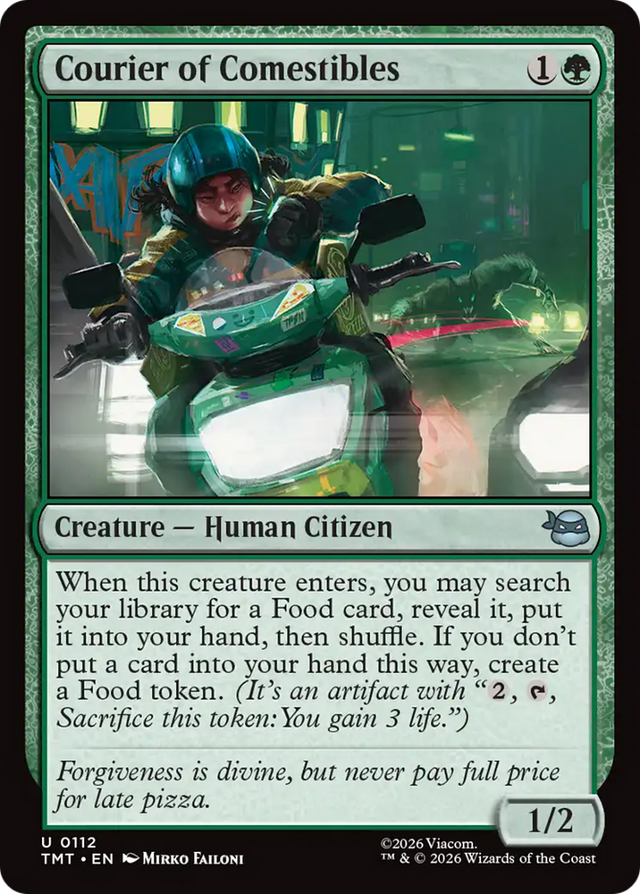Courier of Comestibles [Teenage Mutant Ninja Turtles]