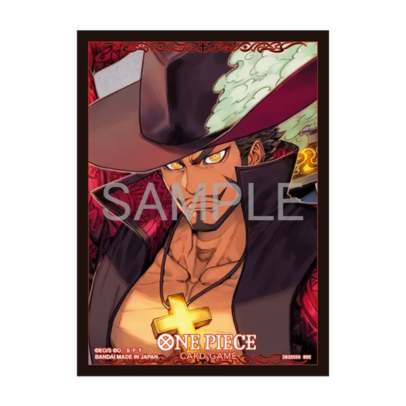 Card Sleeves 13 Official Dracule Mihawk One Piece Card Game