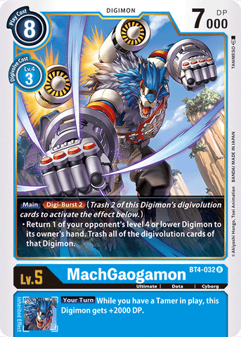 MachGaogamon [BT4-032] [Great Legend]