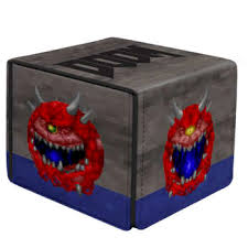 Cacodemon Alcove Edge Deck Box for Bethesda - Doom - Ultra Pro Deck Boxes