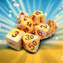 Festive Polyhedral DnD Dice Set - Sunburst