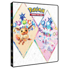 Pokemon Scarlet and Violet: Prismatic Evolutions 4-Pocket Portfolio - Ultra Pro Storage Albums (ULTRAPROST)