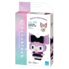 Kuromi (Dress Up), "Sanrio", Nanoblock Character Collection Series