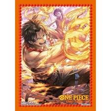 One Piece Card Game Official Sleeves: Assortment 10 - Devil Fruit (70-Pack) - Bandai Card Sleeves (Copy)