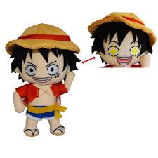Luffy Change Face 8" Plush