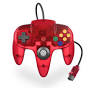PROTO64 Wired Controller - Clear Red