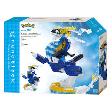 Nanoblock Pokemon Series Miraidon DX 6.21-Inch Building Block Set