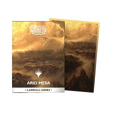Dragon Shield: MTG Landfall Series "Arid Mesa" - Matte Dual Art Card Sleeves (100ct)