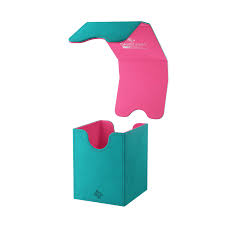 Gamegenic Deck Box: Squire 100+ XL Convertible (Teal/Pink)