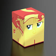 Deck Box: Squaroes: My Little Pony: Friendship is Magic: Sunset Shimmer