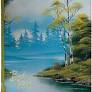 ULTRA PRO: BOB ROSS LAKESIDE PATH: 9-POCKET ZIPPERED PRO-BINDER