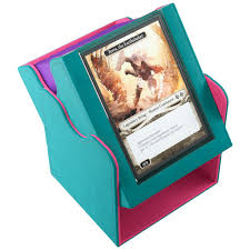 Gamegenic Deck Box: Squire Plus 100+ XL Convertible (Teal/Pink)